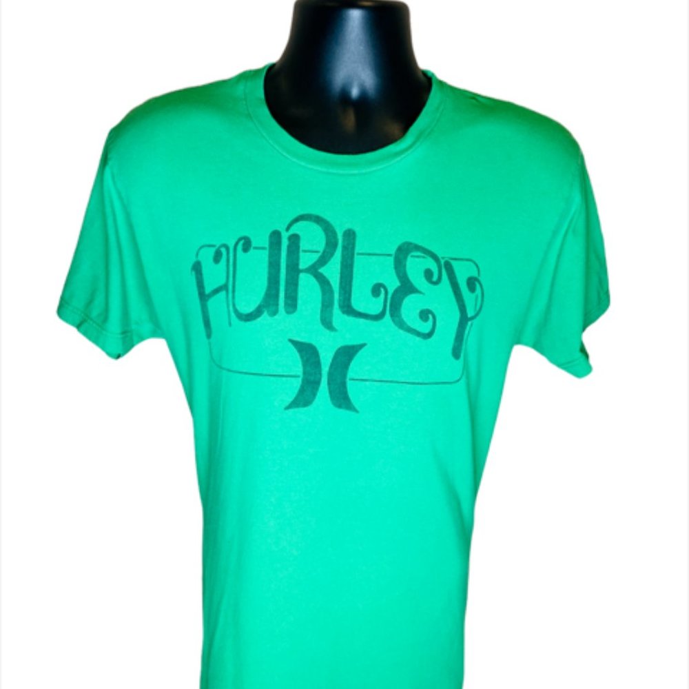 Hurley Short Sleeve Tee Shirt Green